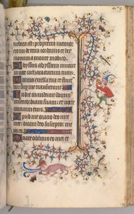Hodiny Karla Vznešeného, krále navarrského 1361-1425: fol. 234r, Text, c. 1405.