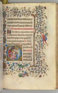 Hodiny Karla Vznešeného, krále navarrského 1361-1425, fol. 282r, St. Thomas à Becket, c. 1405. od Master of the Brussels Initials and Associates