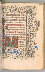 Hodiny Karla Vznešeného, krále navarrského 1361-1425, fol. 289r, St. Germain, k.ú. 1405. od Master of the Brussels Initials and Associates
