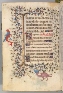 Hodiny Karla Vznešeného, krále navarrského 1361-1425, fol. 321v, Busta smrti, c. 1405. od Master of the Brussels Initials and Associates