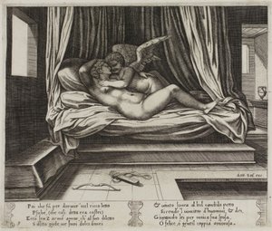 Amor v náručí Psyché