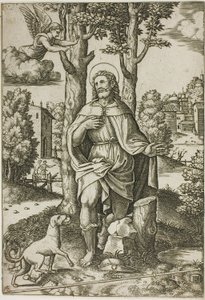 St. Roch od Master of the Die