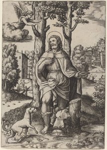 Saint-Roch od Master of the Die after Follower of Raphael