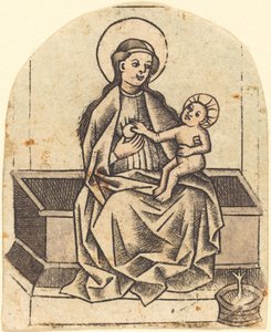 Madonna a dítě od Master of the Dutuit Mount of Olives