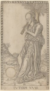 Euterpe od Master of the E Series Tarocchi