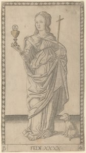 Fede (víra) od Master of the E Series Tarocchi
