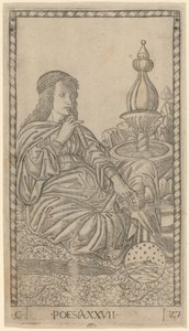 Poesia (poezie) od Master of the E Series Tarocchi