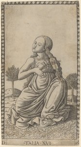 Talia (Thalia) od Master of the E Series Tarocchi