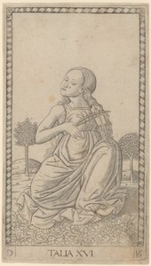 Talia (Thalia) od Master of the E Series Tarocchi