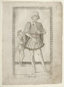 Rytíř z Tarocchi, série E: Podmínky člověka, #6, před rokem 1467.