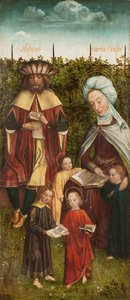 Triptych Rodina svaté Anny, pravý panel, cca 1500-1510. od Master of the Family of Saint