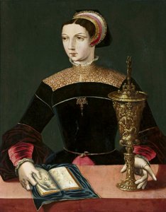 Čtení svaté Magdaleny od Master of the Female Half Lengths