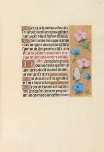 Hodiny královny Isabely Katolické, královny Španělska: Fol. 100 r, c. 1500. od Master of the First Prayerbook of Maximillian