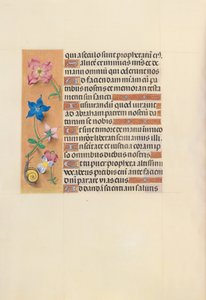 Hodiny královny Isabely Katolické, královny Španělska: Fol. 123v, c. 1500. od Master of the First Prayerbook of Maximillian