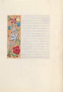 Hodiny královny Isabely Katolické, královny Španělska: Fol. 140V, c. 1500. od Master of the First Prayerbook of Maximillian