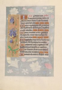 Hodiny královny Isabely Katolické, královny Španělska: Fol. 142v, c. 1500. od Master of the First Prayerbook of Maximillian
