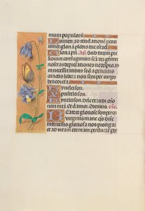 Hodiny královny Isabely Katolické, královny Španělska: Fol. 157v, c. 1500. od Master of the First Prayerbook of Maximillian