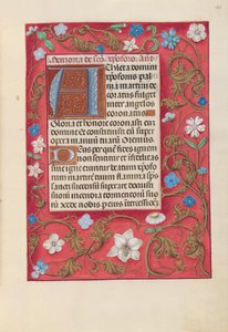 Hodiny královny Isabely Katolické, královny Španělska: Fol. 180r, c. 1500. od Master of the First Prayerbook of Maximillian
