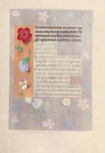 Hodiny královny Isabely Katolické, královny Španělska: Fol. 186v, c. 1500. od Master of the First Prayerbook of Maximillian
