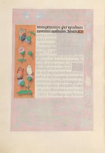 Hodiny královny Isabely Katolické, královny Španělska: Fol. 190V, c. 1500. od Master of the First Prayerbook of Maximillian