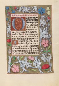 Hodiny královny Isabely Katolické, královny Španělska: Fol. 192r, c. 1500. od Master of the First Prayerbook of Maximillian