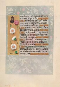 Hodiny královny Isabely Katolické, královny Španělska: Fol. 200V, c. 1500. od Master of the First Prayerbook of Maximillian