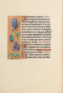 Hodiny španělské královny Isabely Katolické:  Fol. 20v od Master of the First Prayerbook of Maximillian
