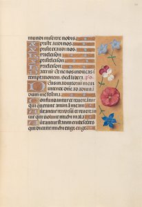 Hodiny královny Isabely Katolické, královny Španělska: Fol. 215r, c. 1500. od Master of the First Prayerbook of Maximillian