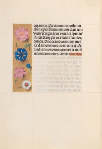 Hodiny královny Isabely Katolické, královny Španělska: Fol. 218v, Office of the Dead, c. 1500. od Master of the First Prayerbook of Maximillian
