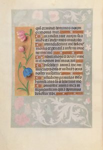 Hodiny královny Isabely Katolické, královny Španělska: Fol. 220V, c. 1500. od Master of the First Prayerbook of Maximillian