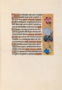 Hodiny královny Isabely Katolické, královny Španělska: Fol. 223r, c. 1500. od Master of the First Prayerbook of Maximillian