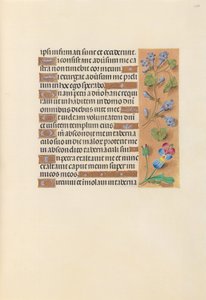 Hodiny královny Isabely Katolické, královny Španělska: Fol. 236r, c. 1500. od Master of the First Prayerbook of Maximillian