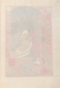 Hodiny královny Isabely Katolické, královny Španělska: Fol. 261r, c. 1500. od Master of the First Prayerbook of Maximillian