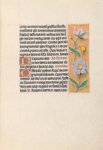 Hodiny královny Isabely Katolické, královny Španělska: Fol. 27r, c. 1500. od Master of the First Prayerbook of Maximillian