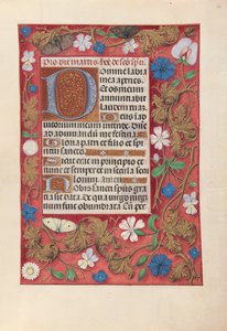 Hodiny španělské královny Isabely Katolické:  Fol. 32r od Master of the First Prayerbook of Maximillian