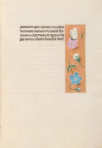 Hodiny královny Isabely Katolické, královny Španělska: Fol. 68r, c. 1500. od Master of the First Prayerbook of Maximillian