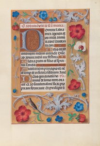 Hodiny královny Isabely Katolické, královny Španělska: Fol. 81r, c. 1500. od Master of the First Prayerbook of Maximillian