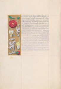 Hodiny královny Isabely Katolické, královny Španělska: Fol. 86v, c. 1500. od Master of the First Prayerbook of Maximillian