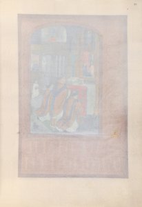 Hodiny královny Isabely Katolické, královny Španělska: Fol. 87r, c. 1500. od Master of the First Prayerbook of Maximillian