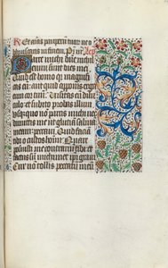 Kniha hodin (použití Rouen): fol. 115r od Master of the Geneva Latini