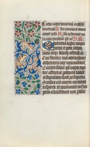 Kniha hodin (použití Rouen): fol. 122v od Master of the Geneva Latini