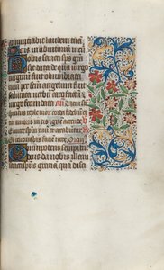 Kniha hodin Použití Rouen: fol. 100 r, c. 1470.