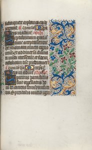 Kniha hodin Použití Rouen: fol. 101r, c. 1470. od Master of the Geneva Latini