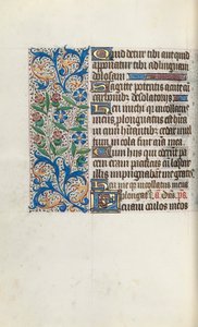Kniha hodin Použití Rouen: fol. 104v, c. 1470. od Master of the Geneva Latini