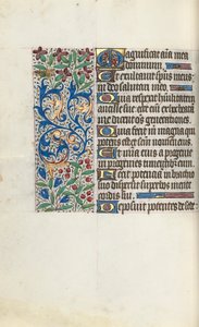 Kniha hodin Použití Rouen: fol. 107v, c. 1470. od Master of the Geneva Latini