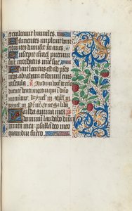 Kniha hodin Použití Rouen: fol. 108r, c. 1470. od Master of the Geneva Latini