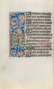 Kniha hodin Použití Rouen: fol. 111v, c. 1470. od Master of the Geneva Latini