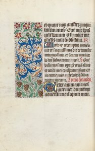 Kniha hodin Použití Rouen: fol. 115v, c. 1470. od Master of the Geneva Latini