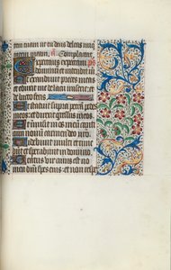 Kniha hodin Použití Rouen: fol. 125r, c. 1470. od Master of the Geneva Latini