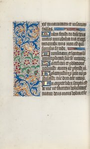 Kniha hodin Použití Rouen: fol. 125v, c. 1470. od Master of the Geneva Latini
